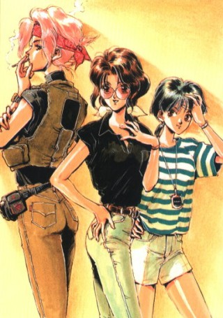 Mia Kawai, Aya Kishida, and Kazumi Kishida